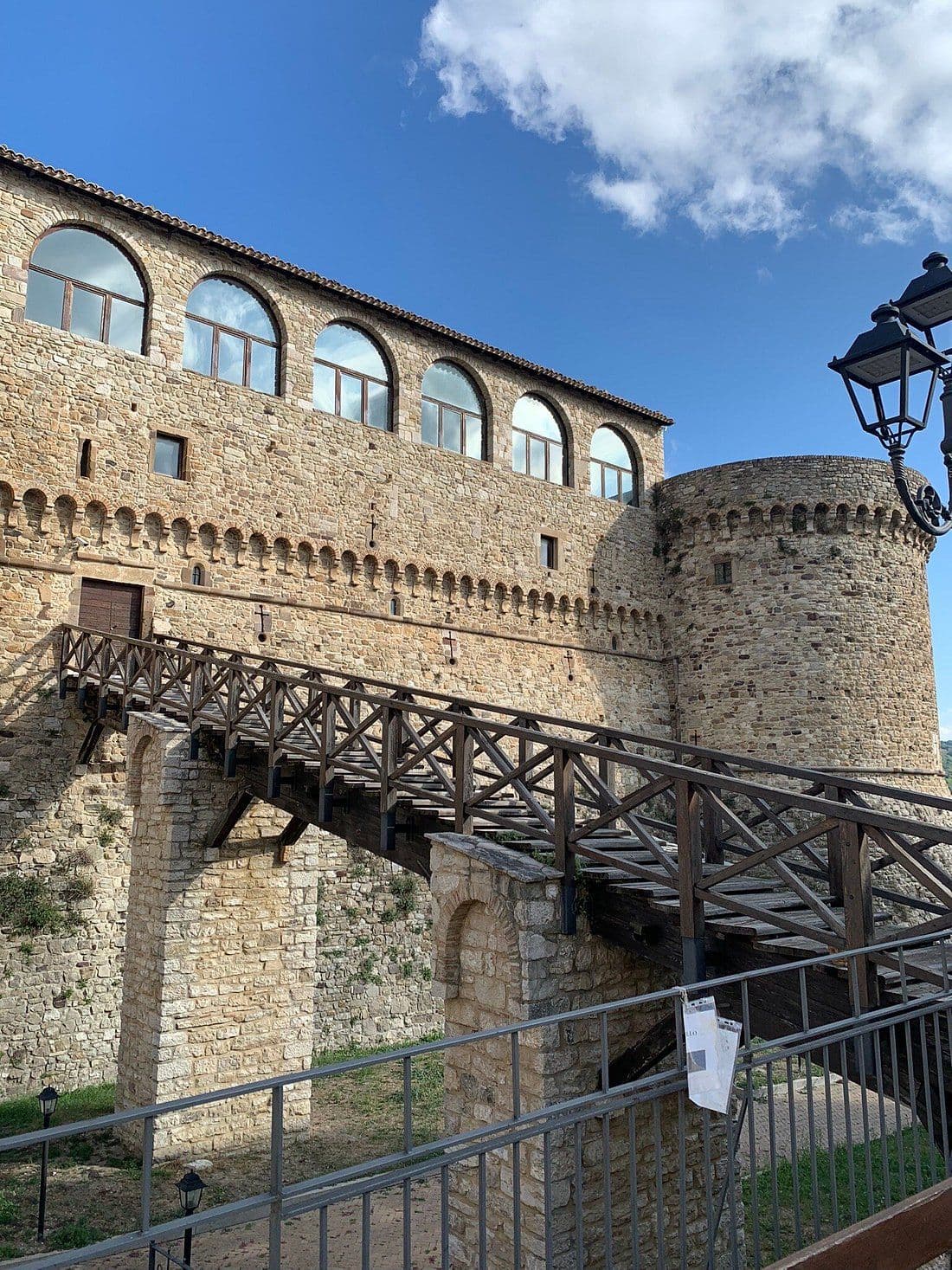 Foto del Castello Angioino di Civitacampomarano